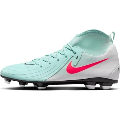 Imagen de Nike Performance Phantom LUNA II CLUB FG/MG Botas de fútbol con tacos, Hombre, Talla: 40, Mint/atomic red/off noir Zapatos