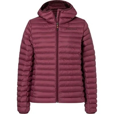 Imagen de Marmot Mujer Wm&#039;s Echo Featherless Hoody, chaqueta de invierno ultraligera con aislamiento sintético, cálida para exteriores, acolchada repelente al agua, Port Royal, M