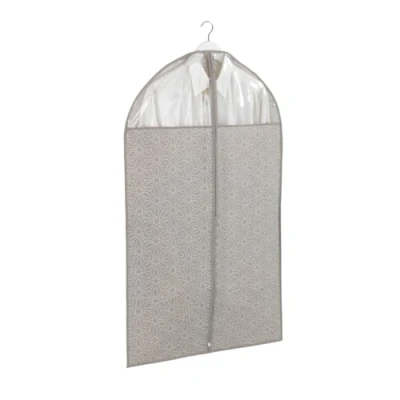 Imagen de WENKO Bolsas portatrajes Balance 100 x 60 cm Funda para ropa, protección segura, almacenamiento trajes y vestidos Taupe