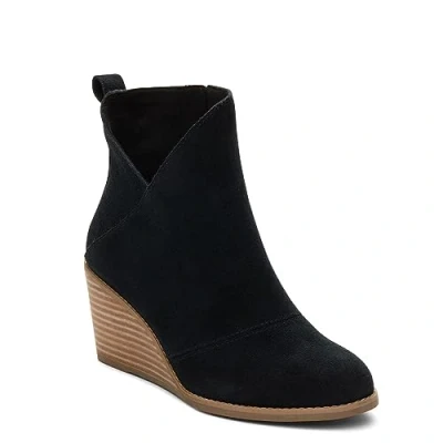 Imagen de TOMS Sutton, Botas Cortas al Tobillo Mujer, Gamuza Negra, 37 EU