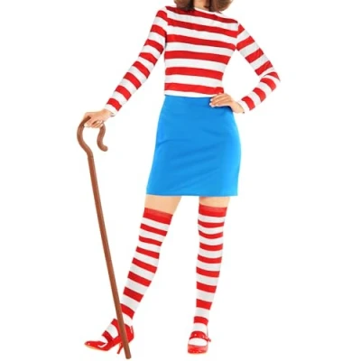 Imagen de Morph Disfraz de Donde Esta, Personaje Libro, Gracioso Mujer, Despedida Soltera, Mujer Carnaval Talla M
