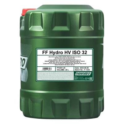 Imagen de FANFARO HYDRO HV FF2201 20 Aceite hidráulico