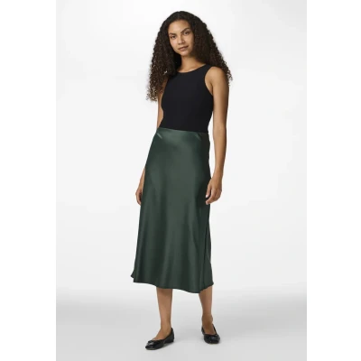 Imagen de YAS Yaspella MIDI Skirt Falda acampanada, Mujer, Talla: XS, Sycamore