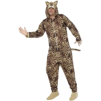Imagen de Smiffys Traje Leopardo, Todo en Uno con Capucha