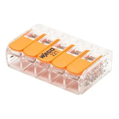 Imagen de Borna de conexión COMPACT S221 5 conductores x 25