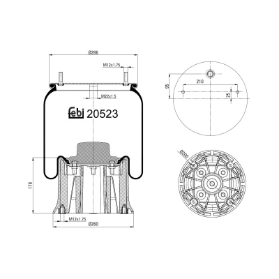 Imagen de AUGER 96161 Tensor de Correa