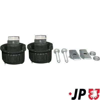Imagen de JP GROUP 1350101110 Juego de reparación, cuerpo del Eje trasero izquierda, trasero, derecha con tornillos MERCEDES BENZ: 190