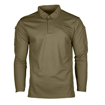 Imagen de Mil Tec Tactical Quick Dry Camiseta, Dark Coyote, Large para Hombre