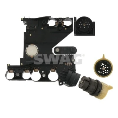 Imagen de SWAG 10 93 6542 Unidad de Control lado engranaje con conector MERCEDES BENZ: CLK Cabrio, Clase E Berlina, C Berlina