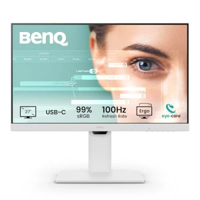 Imagen de BenQ GW2786TC Monitor Oficina en casa de 27&quot; IPS 1080p, FHD, USB C (65W), 100Hz, Eye Care, ergonómico, hub USB, Alta tasa refresco, 99% sRGB, HDMI, Display Port, Certificación TÜV