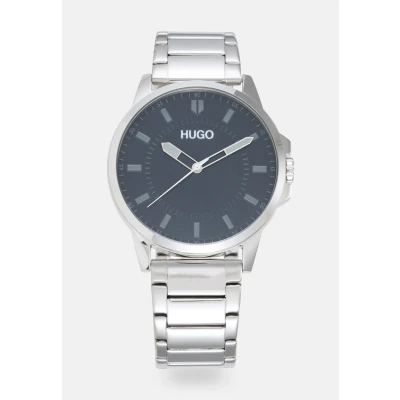 Imagen de HUGO First Reloj silvercoloured/blue, Hombre, Talla: One Size, Silver coloured/blue