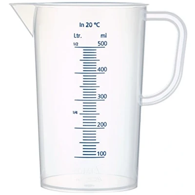 Imagen de neoLab E 1622 Jarra medidora de polipropileno, 500 ml