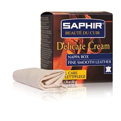 Imagen de Saphir Cera de crema delicada, 250 ml
