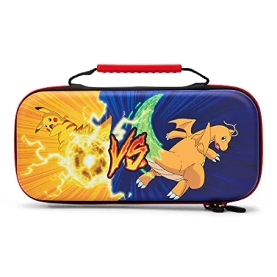 Imagen de Carcasa de protección PowerA para Nintendo Switch (modelo OLED), y Lite Pokémon: Pikachu vs. Dragonite