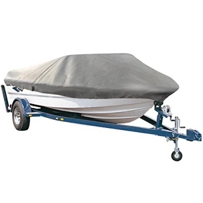 Imagen de pro.tec Cubierta de Barco 565cm x 245cm Gris Funda para embarcaciones Lona