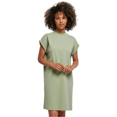 Imagen de Build Your Brand Ladies Turtle Extended Shoulder Dress Vestido, softsalvia, XL para Mujer