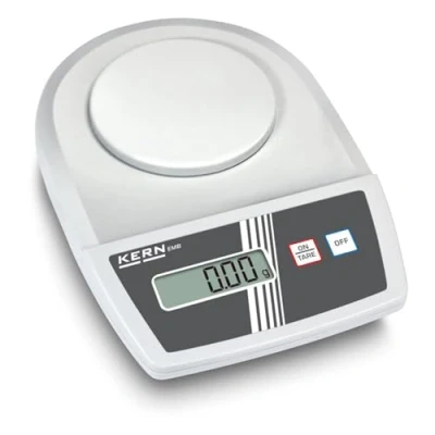 Imagen de Balanza de laboratorio para principiantes con enorme prestaciones pesaje [Kern EMB 200 2] Precisión hasta 0,01 g, rango Max. g