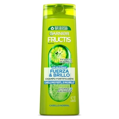 Imagen de Garnier Fructis Champú Fuerza &amp; Brillo, 380ml