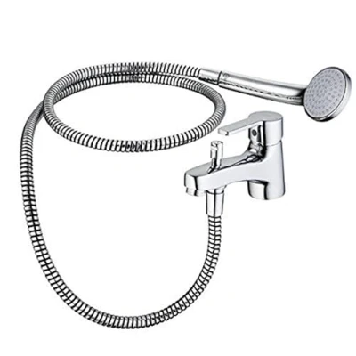 Imagen de Ideal Standard B1958AA Grifo con Ducha para bañera, Cromado, Single Lever Bath Shower Mixer