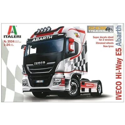 Imagen de Italeri 1:24 Iveco HI WY E5 Abarth reproducción Fiel, modelismo, Hobby, encolado, Kit de plástico, Montaje, Color unlackiert (3934)