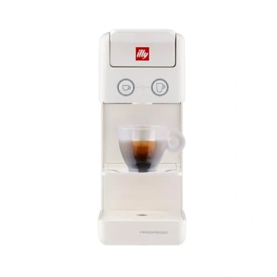 Imagen de illy Cafè, Máquina de Café Y3.3 Blanca Compatible con Cápsulas Iperespresso para Espresso y Americano