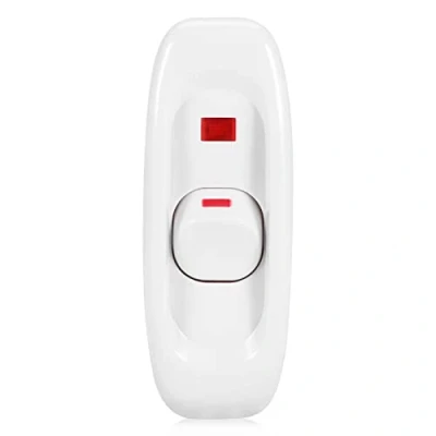 Imagen de GLOGLOW de luz Interruptor Cable ON/Off 250V 10A con la indicadora del LED(02)