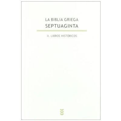Imagen de Septuaginta II. Libros Historicos: 126 (Biblioteca de Estudios Bíblicos)