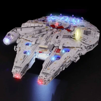 Imagen de BRIKSMAX Kit de Iluminación Led para Lego Millennium Falcon, Compatible con Ladrillos Construcción Modelo 75192, Juego Legos no Incluido