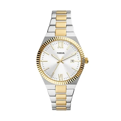 Imagen de Fossil Scarlette Reloj silvercoloured/goldcoloured, Mujer, Talla: One Size, Silver coloured/gold coloured