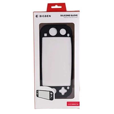 Imagen de BigBen Interactive Carcasa De Silicona, Color Negro (Nintendo Switch Lite)