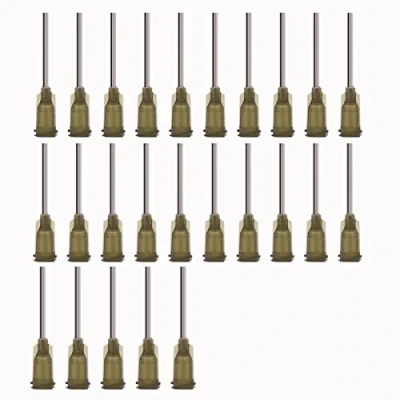 Imagen de jeringa de plástico Luer Lock, punta roma 16G, herramientas medición para medir, brillo labios, relleno líquidos, dispensación, manualidades bricolaje, aplicador pegamento