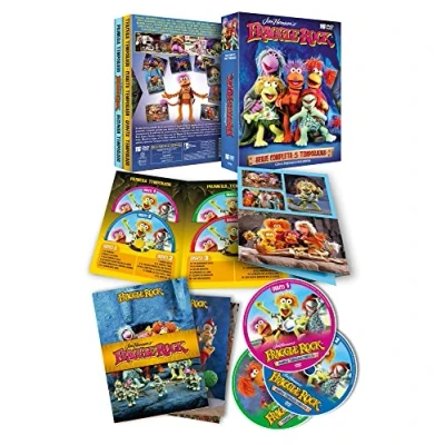 Imagen de Fraggle Rock Digipack Serie Completa Temporadas 1 a 5 en 16 DVDs + 8 Postales
