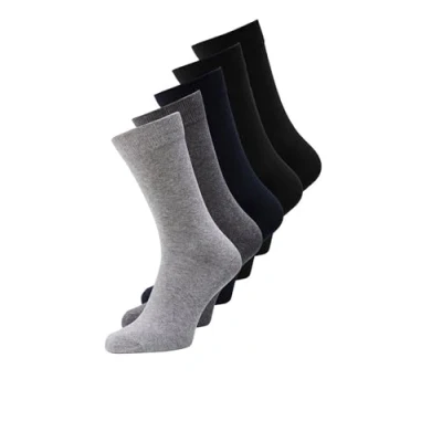 Imagen de Jack &amp; Jones Jacjens SOCK 5 PACK Calcetines, Hombre, Talla: One Size, Dark grey melange