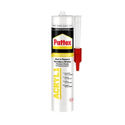 Imagen de Pattex Henkel Silicona Sista Acrijunt 300 Ml 1536078 Blanco