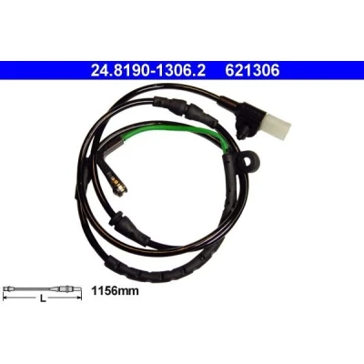 Imagen de ATE 24.8190 1306.2 Sensor de Desgaste Pastillas Frenos LAND ROVER: Range Rover Sport, Discovery 3, 4