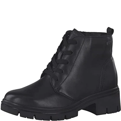 Imagen de Tamaris 8 86204 29, Botas Cortas al Tobillo Mujer, Black Nappa, 38 EU Ancho
