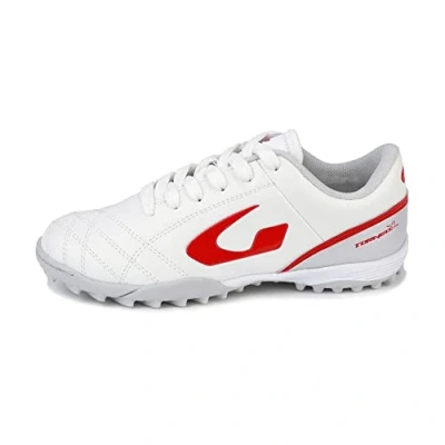 Imagen de GEMS Scarpa Torneo X JR, Sneaker, Blanco/Gris/Rojo, 32 EU