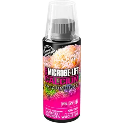 Imagen de MICROBE LIFT Calcio 118 ml Aditivo de Gran pureza, favorece el Crecimiento Sano los corales y estabiliza valores del Agua.