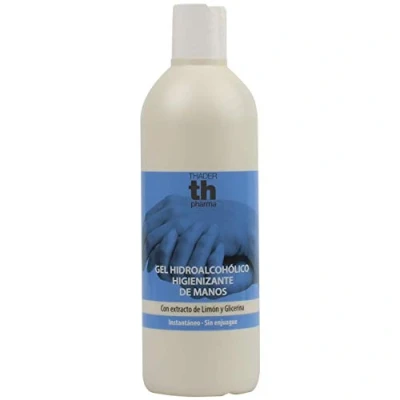 Imagen de Thader Th Pharma Gel Hidroalcohólico Higienizante De Manos 500 ml En Botella Blanca