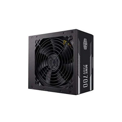 Imagen de Cooler Master MWE 700 White 230V V2 Fuente de Alimentación, Enchufe UE 80 PLUS Certificado UE, Ventilador Silencioso 120 HDB, Circuito CC a + LLC con Raíl Único +12V 3 Años Garantía