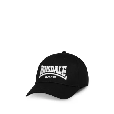 Imagen de Lonsdale Flixton Gorra, Hombre, Talla: One Size, Black white