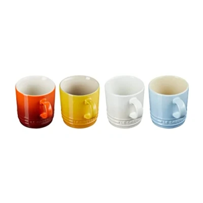 Imagen de Le Creuset 89113208159030 Juego de Taza para Beber, Cerámica, Elements
