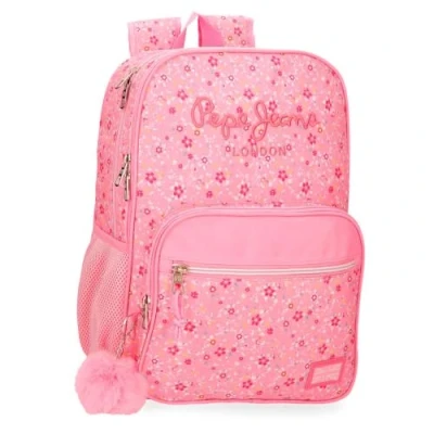 Imagen de Pepe Jeans Alenka Rosa Mochila Escolar 30x40x12 cms Poliéster 14,4L by Joumma Bags