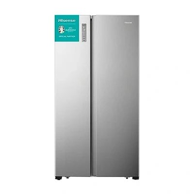 Imagen de Hisense RS677N4BID Frigorífico Side By Side, ECO clase D Puerta Americana, Total No Frost, Capacidad Neta 516 L, 1.78 m
