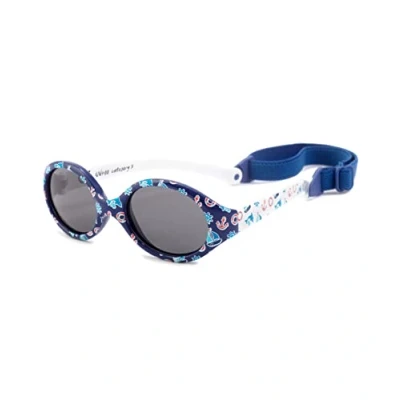 Imagen de Kiddus Gafas de Sol para Bebé a partir 0 meses. Filtro Solar UV400. Polarizadas. Sin BPA. Seguras, Resistentes, Ligeras. Diseñadas en España. Estampados y patrones