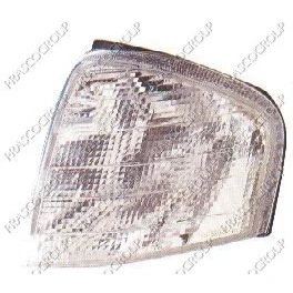 Imagen de PRASCO ME0254114 Intermitente blanco Delante, izquierda sin portalámparas MERCEDES BENZ: Clase C Berlina, T modell