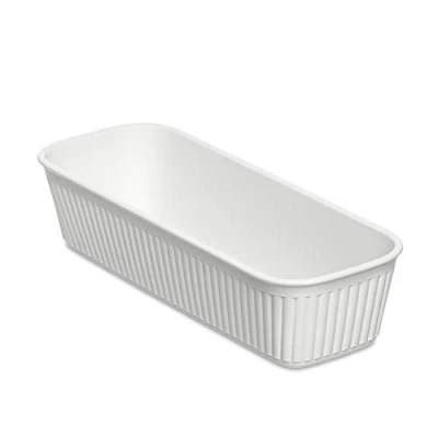 Imagen de Tatay Organizador Slim Baobab, de Polipropileno, Libre BPA, Color Blanco, Medidas 9 x 24 5.6 cm