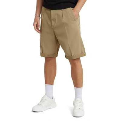 Imagen de G Star para Hombre Shorts Pleated Chino, Beige (Safari D24544 C962 B444), 29