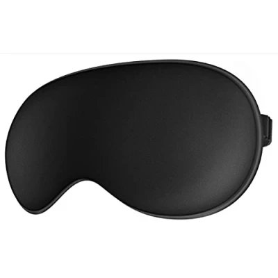 Imagen de Antifaz para Dormir, JEFlex Seda Natural Blindfold Mascara los ojos con correa ajustable