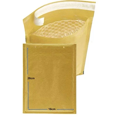 Imagen de Bankers Box Sobres y Bolsas Acolchados de Burbuja para Protección Seguridad en Envíos Transporte, Cierre Autoadhesivo, Ecológico, color Marrón, 100 Unidades, 180x260 mm (Nº14)